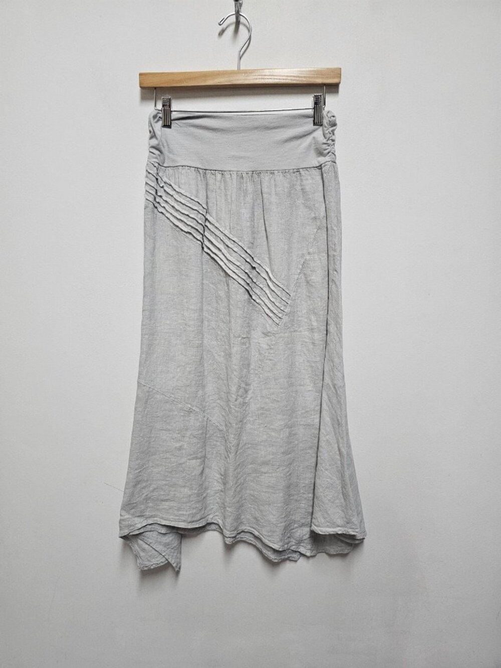 INIZIO BY PORTO LLC ITALIAN LINEN SKIRT SMALL